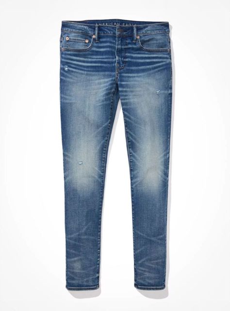 Jeans AE AirFlex+ Distressed Skinny-3