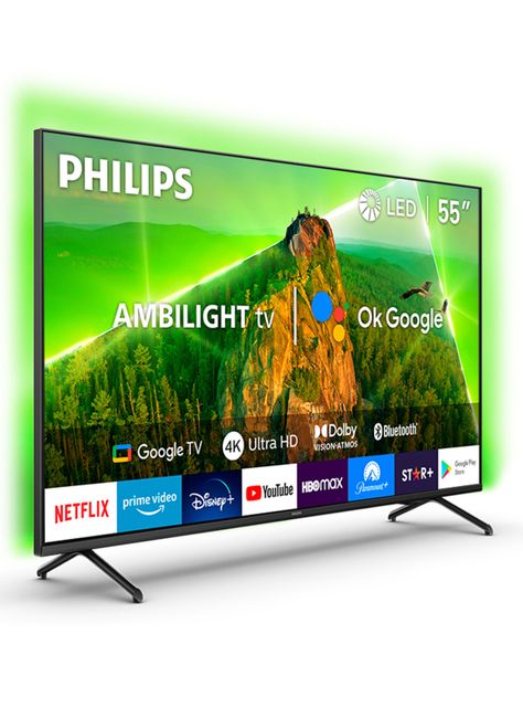 LED Smart TV 55" UHD 4K 55PUD7908 Ambilight TV-2