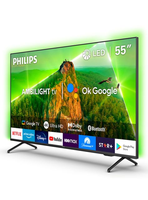 LED Smart TV 55" UHD 4K 55PUD7908 Ambilight TV-3