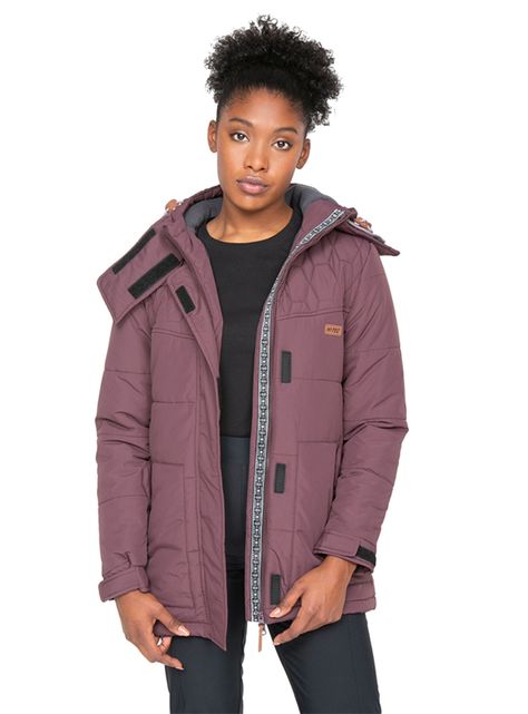 Parka Moda Gorro y Cuello Ajustable-0