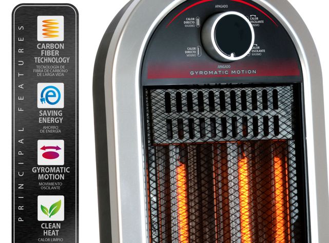 Estufa Infrarroja Sindelen EEC-4000NG 900W-1