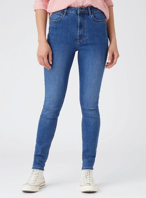 Jeans Hr Skinny Fit Mujer-0