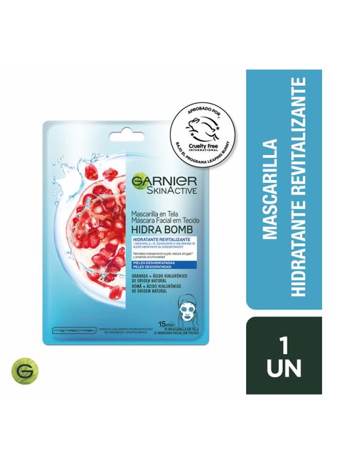 Mascarilla Garnier Skin Active Facial Tela Granada-0