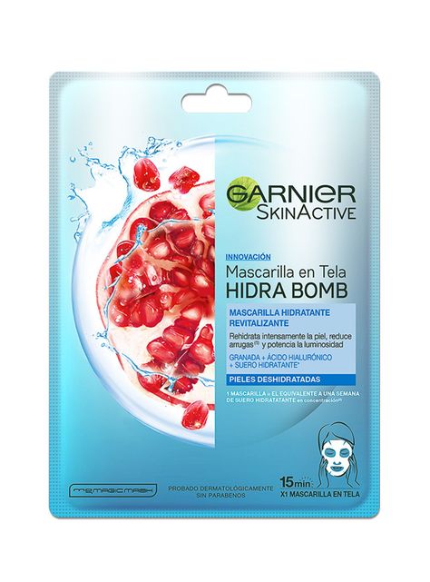 Mascarilla Garnier Skin Active Facial Tela Granada-1