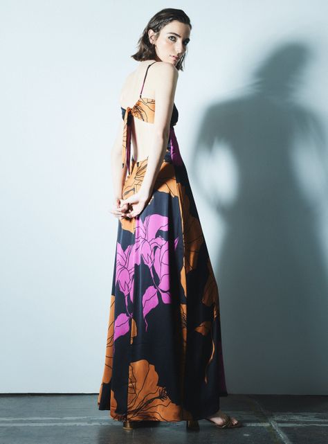 Vestido de Fiesta Cut Out Fruncido-5