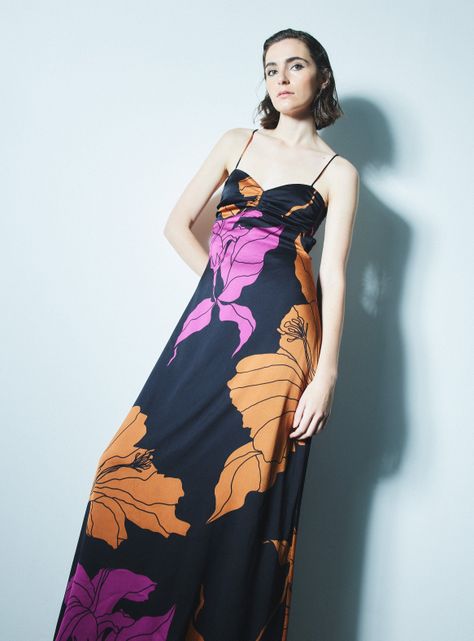 Vestido de Fiesta Cut Out Fruncido-0