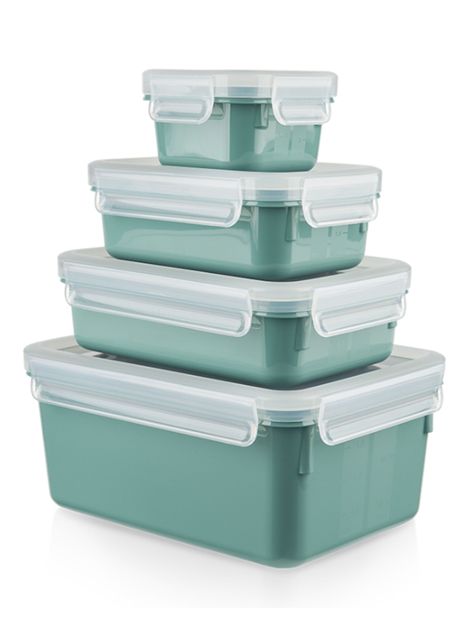 Contenedor de Alimento Masterseal 4 Piezas Verde-0