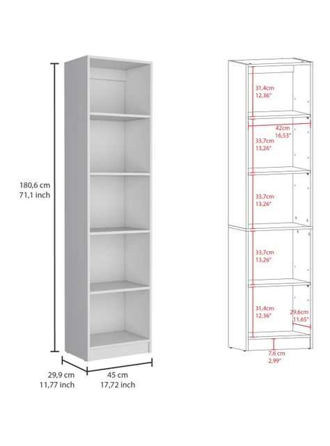 Estante Home E2 5 Repisas-1