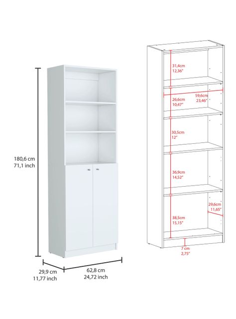 Estante Home E4 5 Repisas-1