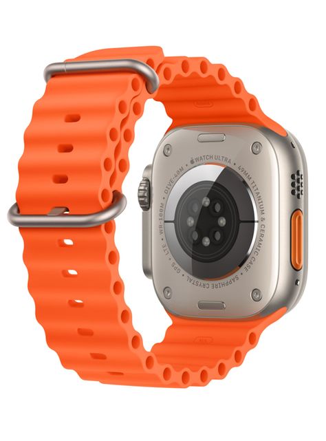Apple Watch Ultra 2 GPS + Cellular Titanio 49mm Correa Ocean Naranja-2