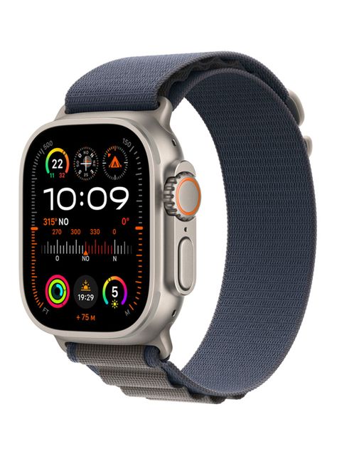 Apple Watch Ultra 2 GPS + Cellular Titanio 49mm Correa Loop Alpine Azul Talla M-0