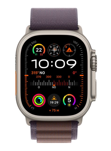 Apple Watch Ultra 2 GPS + Cellular Titanio 49mm Correa Loop Alpine Índigo Talla M-1