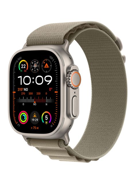 Apple Watch Ultra 2 GPS + Cellular Titanio 49mm Correa Loop Alpine Verde Oliva Talla L-0