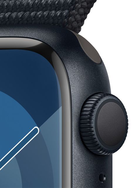 Apple Watch Series 9 GPS 41mm Caja Aluminio y Correa Loop Medianoche-2