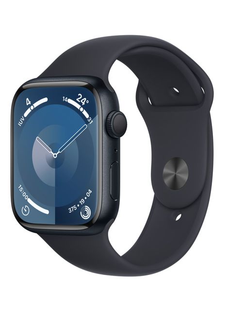 Apple Watch Series 9 GPS 45mm Caja Aluminio y Correa Deportiva Medianoche Talla M/L-0