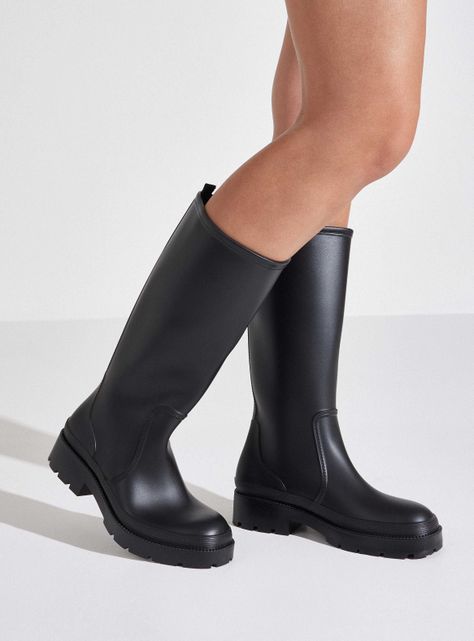 Bota de Agua Caña Alta Mujer-0