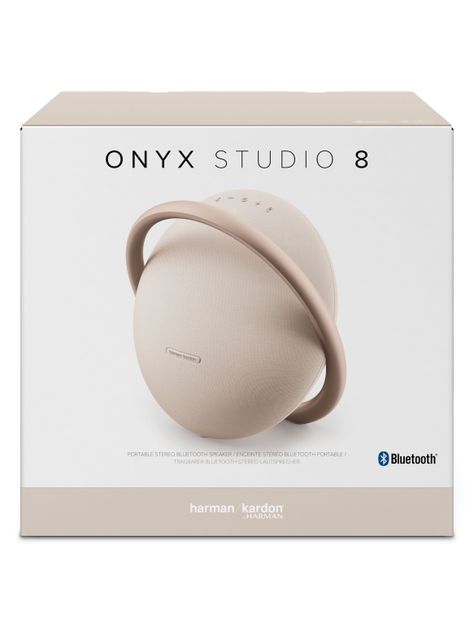 Parlante Bluetooth Onyx Studio 8 HK Champagne-5
