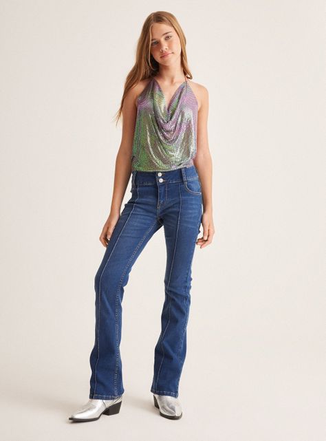 Jeans Tiro Bajo-4
