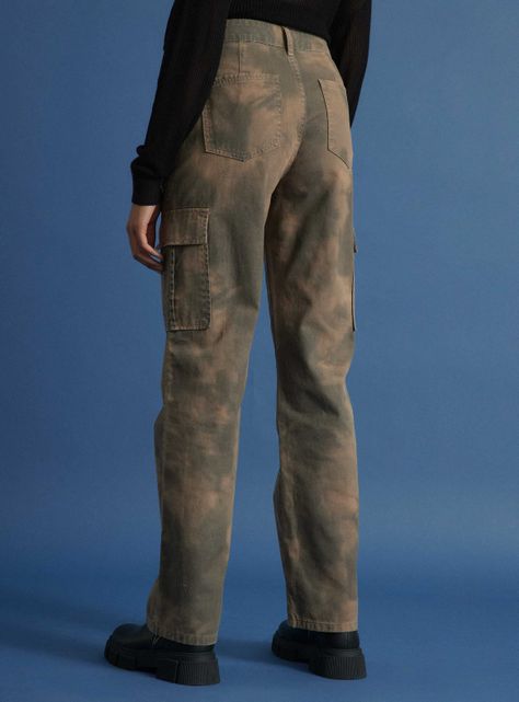 Pantalón Cargo Camuflaje-1