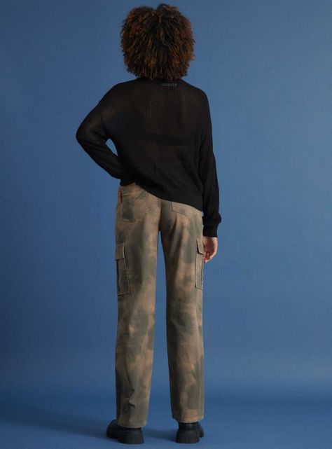 Pantalón Cargo Camuflaje-5