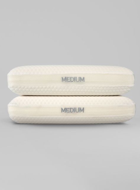 Set 2 Almohadas Viscoelástica Visco Medium 60 x 40 cm-3