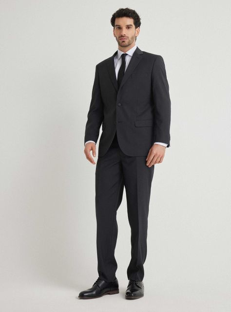 Traje Recto Liso-4