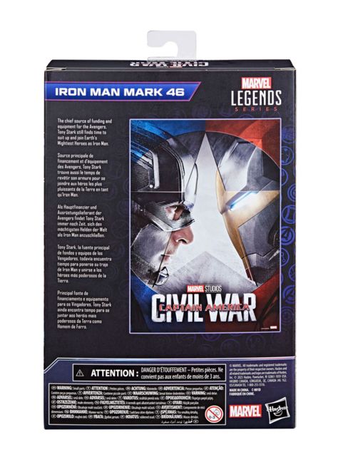 Figura de Acción Legends Series Iron Man Mark 46-4
