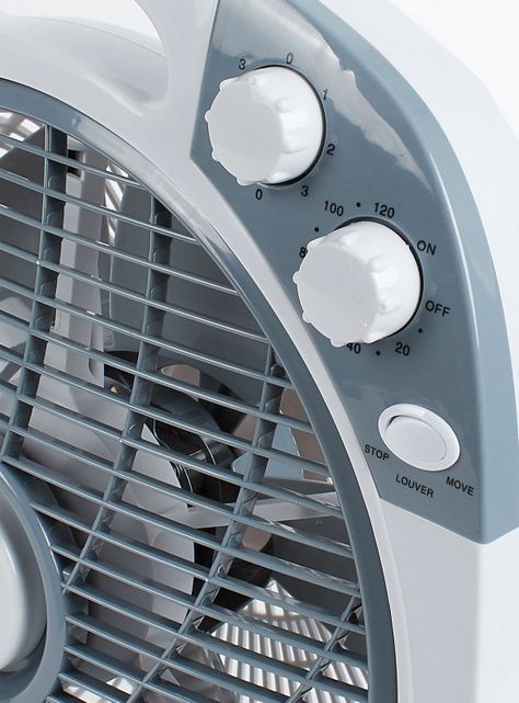 Ventilador de Sobremesa 12" Box Blanco VBX1210W-3
