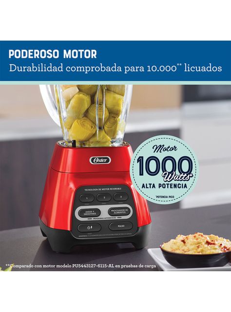 Licuadora con Tecnología Reversible y Vaso-8