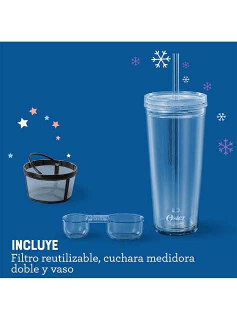 Cafetera Frappé 460 ml con Licuadora-8