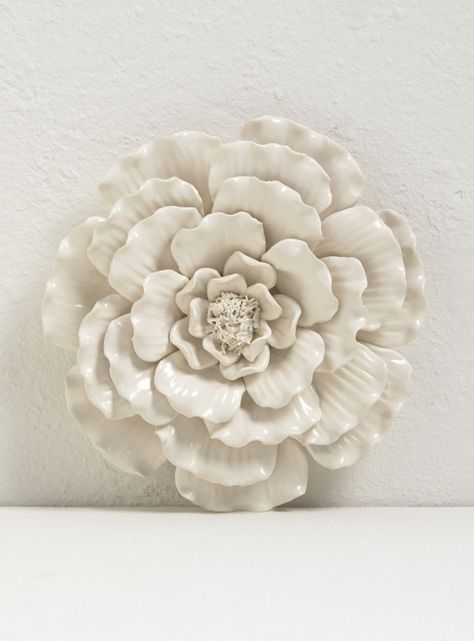 Flor Decorativa Cerámica 1-0
