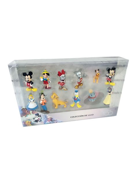 Figuras Disney Colección de Lujo 12 Piezas-1