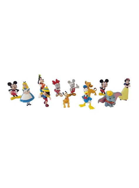 Figuras Disney Colección de Lujo 12 Piezas-0