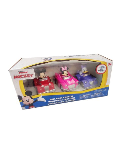 Set Autos Personajes Mickey y Amigos 3 Piezas 2 Modelos-2