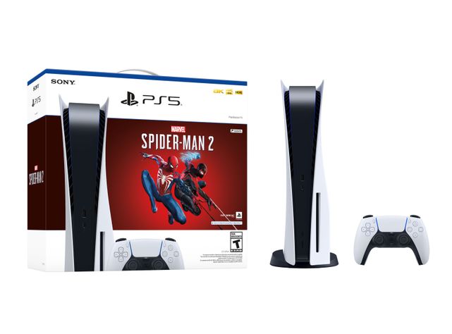 Consola PS5 + Paquete Marvel's Spider-Man 2-0