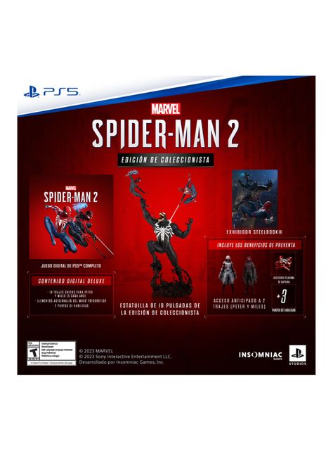 Juego PS5 Marvel's Spider-Man 2  Edición de Coleccionista-2