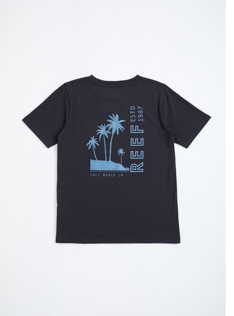 Polera Estampado al Agua Cuello Redondo Niño-1