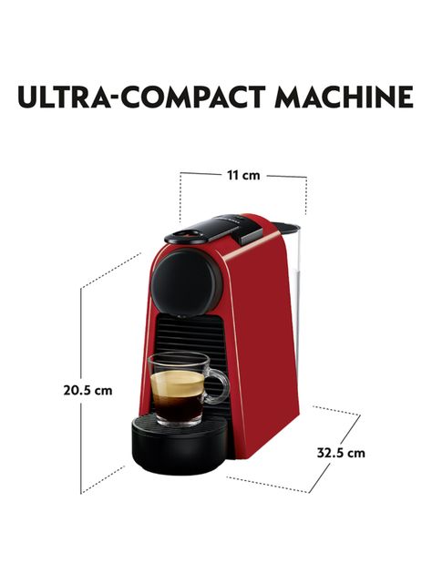 Cafetera de Cápsulas Essenza Mini Roja-1