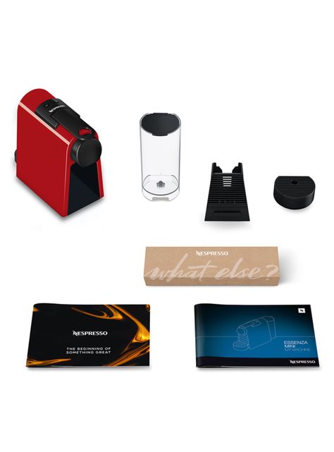 Cafetera de Cápsulas Essenza Mini Roja-5