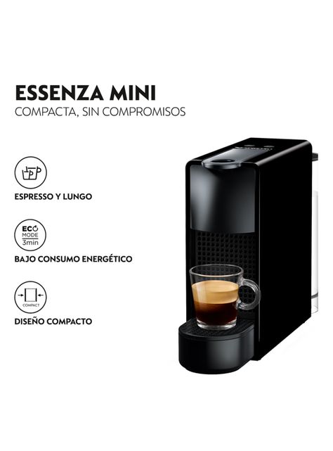 Cafetera de Cápsulas Essenza Mini Negra-5
