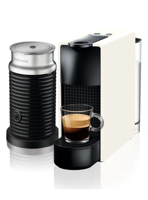 Cafetera de Cápsulas Essenza Mini Blanca + Espumador de Leche Aeroccino 3-2
