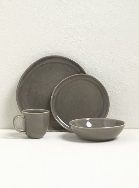 Set Vajilla 24 Piezas Dark Cerámica-0