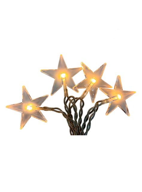 Set 20 Luces Led Estrellas Blancas-0