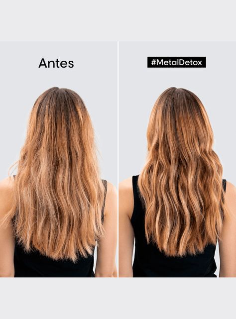 Set Metal Detox Anti-Quiebre para Cabello Dañado y con Color Shampoo 300 ml + Máscara 250ml-4