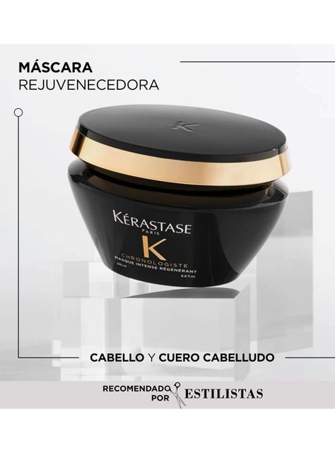Set Revitalizante Anti-Edad Chronologiste Shampoo 80ml + Máscara 75ml + Aceite 50ml Kérastase-2