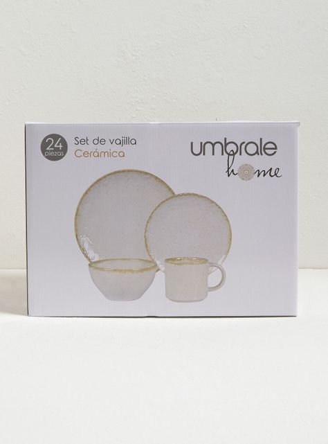Set Vajilla Ramas 24 Piezas Cerámica-4