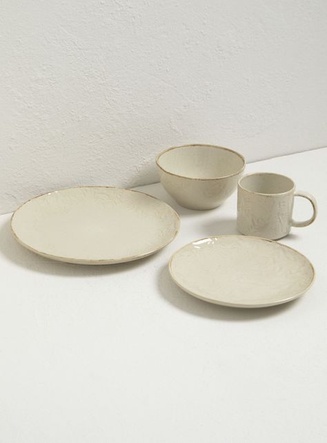 Set Vajilla Ramas 24 Piezas Cerámica-1