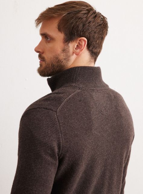 Sweater Full Zipper de Lana-4