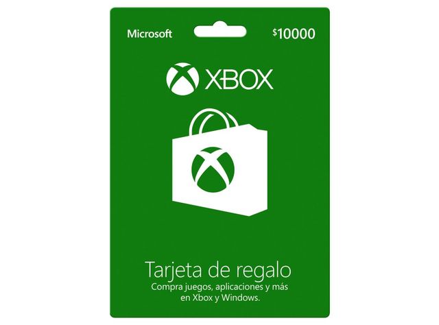 Tarjeta de Regalo Xbox Live $10.000-0