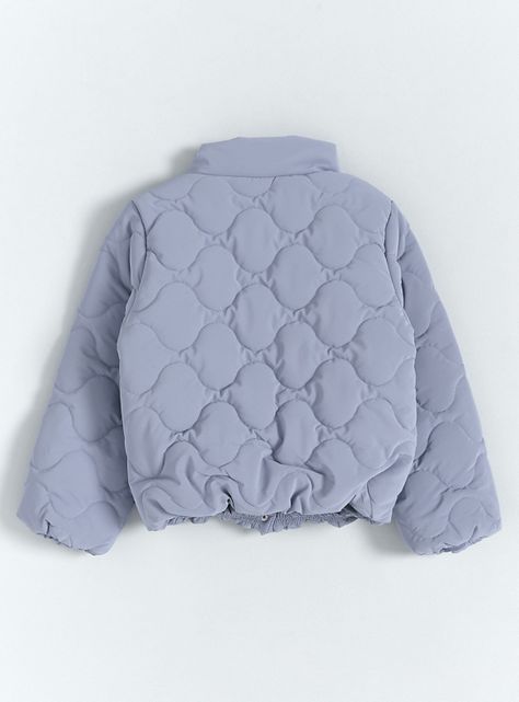 Parka Acolchada Botones-3